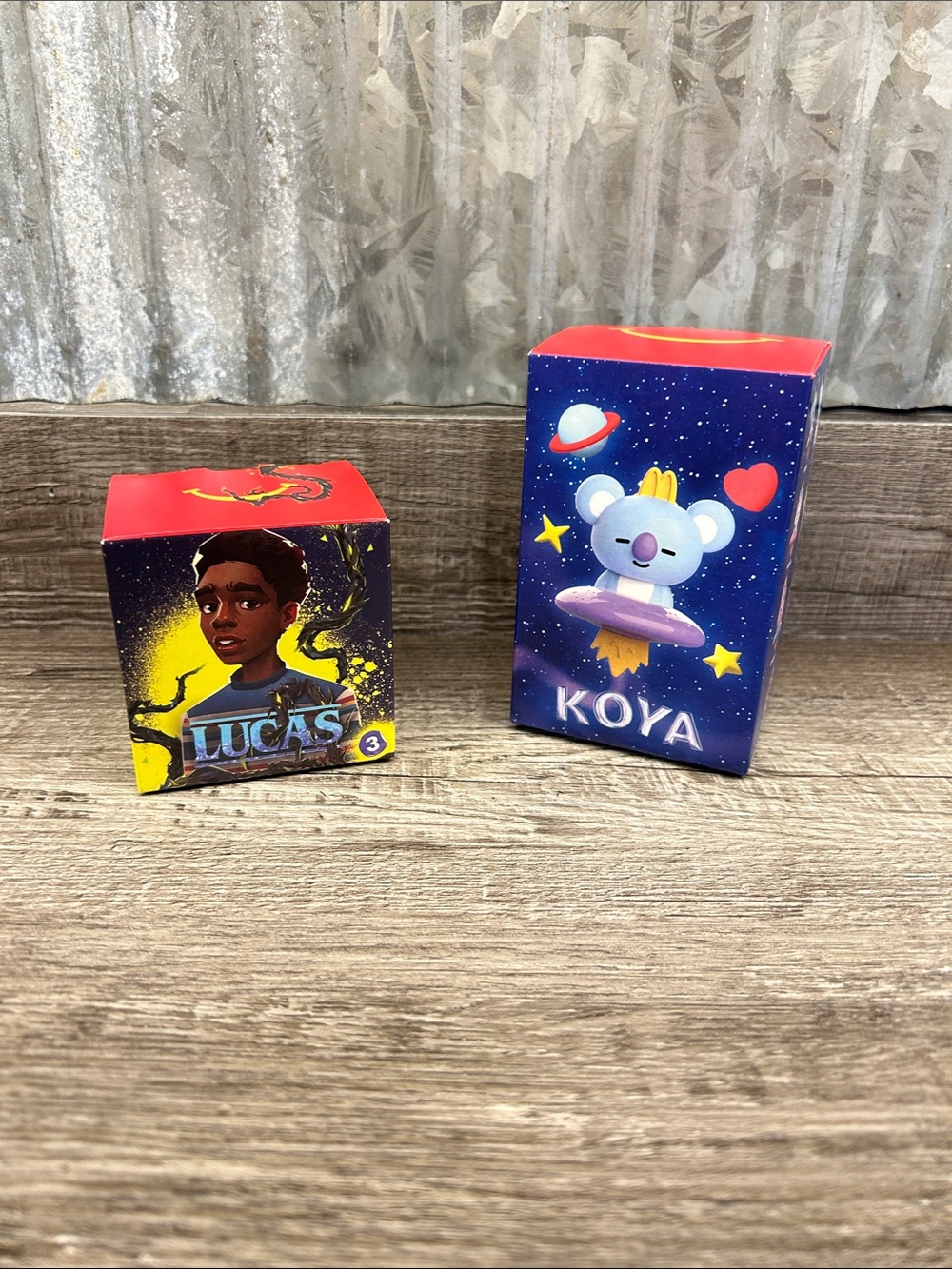 McDonald’s Happy Meal toys - Lucas and Koya